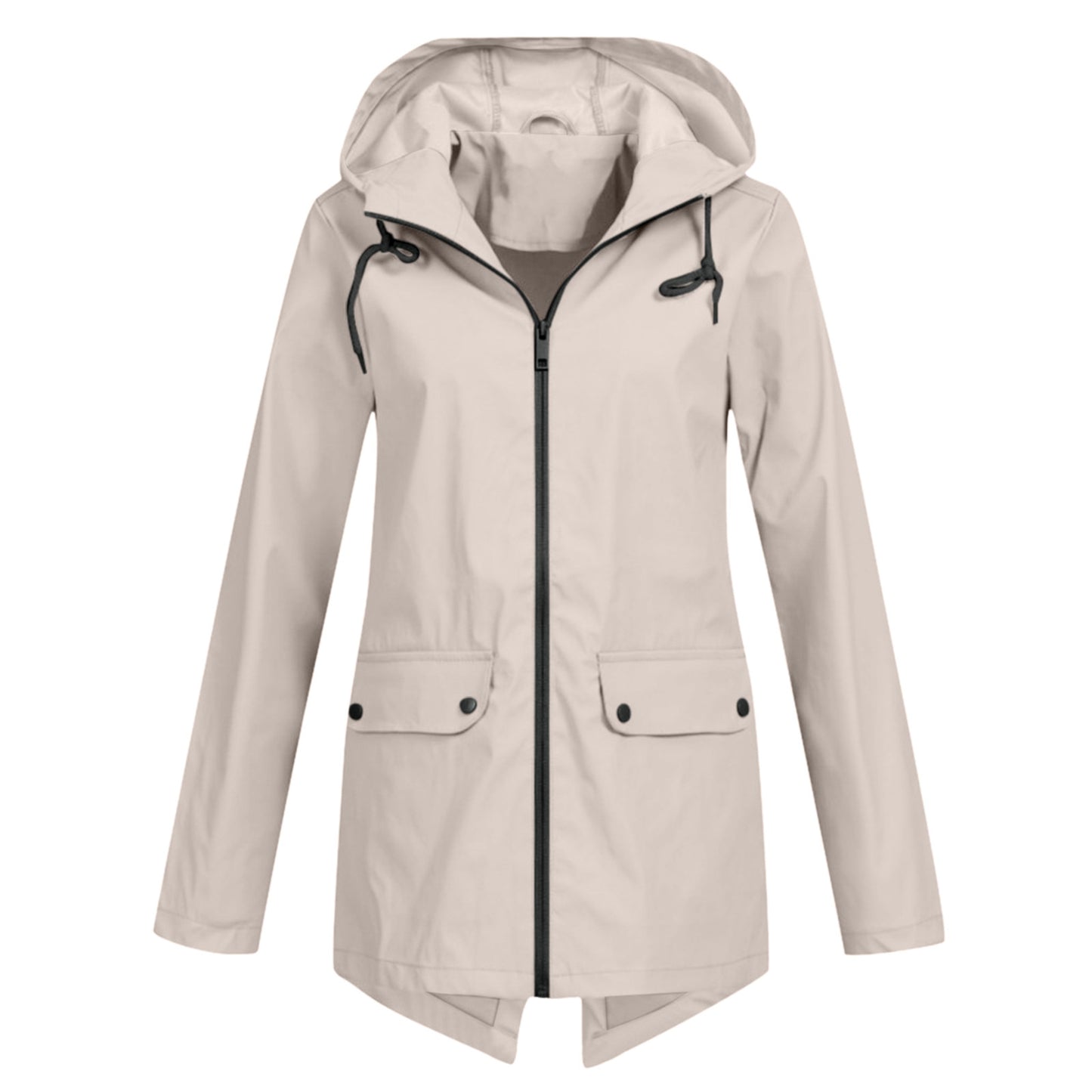 Windproof Jacket Zipper Hooded Outdoor Windproof Jacket Thin Outdoor Jacket for Women