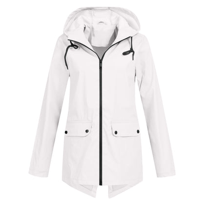 Windproof Jacket Zipper Hooded Outdoor Windproof Jacket Thin Outdoor Jacket for Women