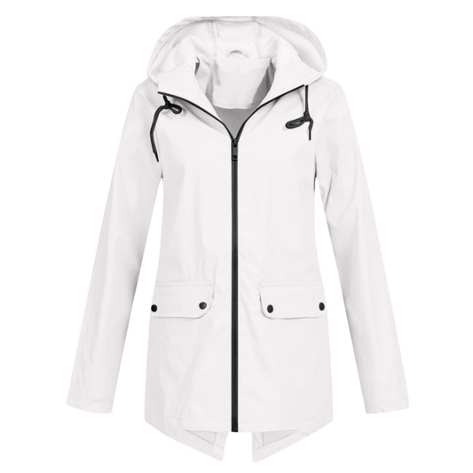 Windproof Jacket Zipper Hooded Outdoor Windproof Jacket Thin Outdoor Jacket for Women