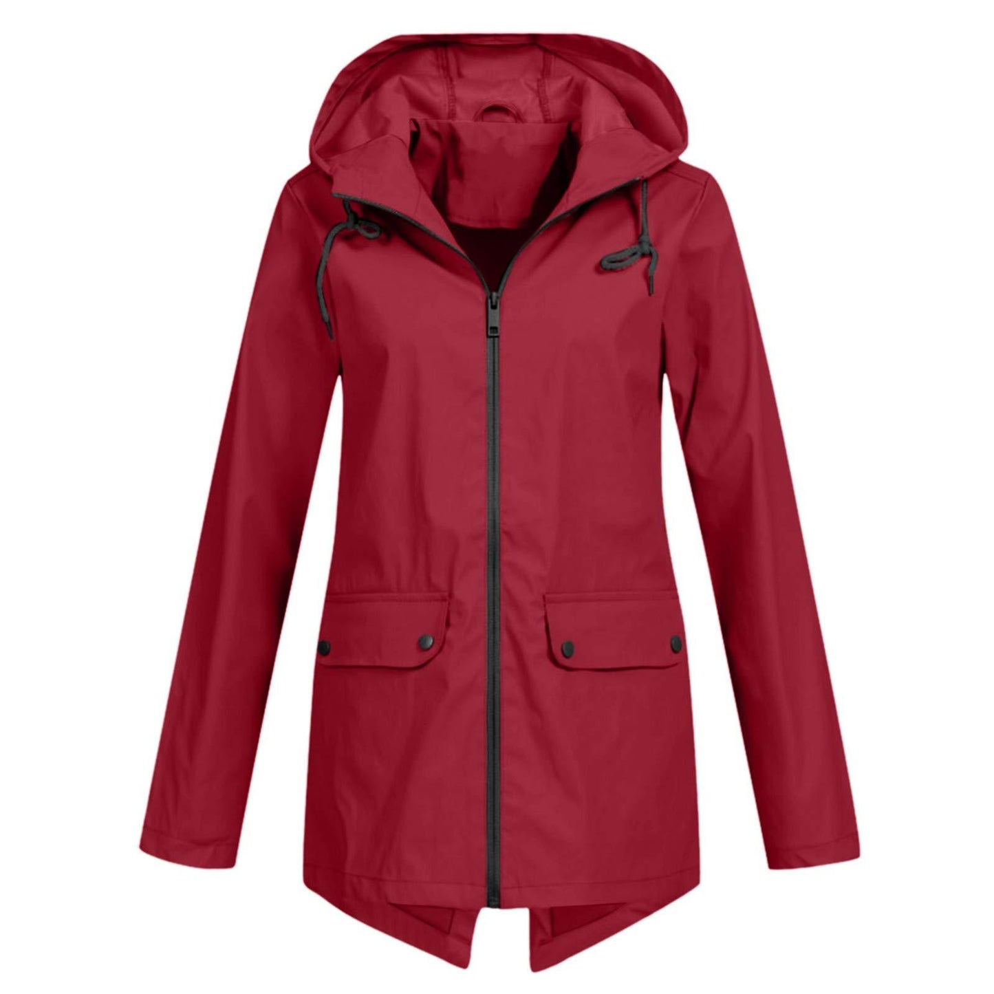 Windproof Jacket Zipper Hooded Outdoor Windproof Jacket Thin Outdoor Jacket for Women