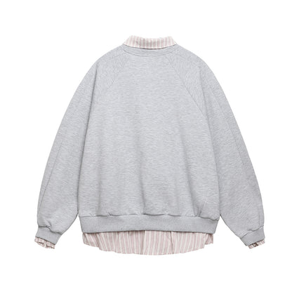 Polo shirt lapel sweatshirt men's and women's