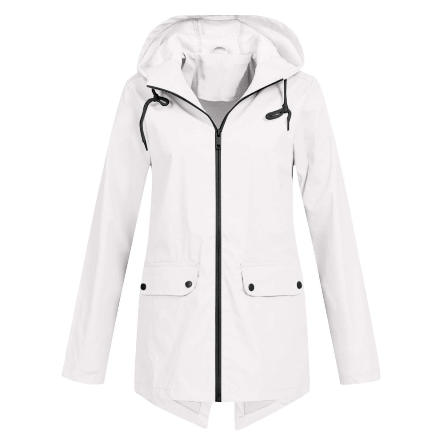 Windproof Jacket Zipper Hooded Outdoor Windproof Jacket Thin Outdoor Jacket for Women