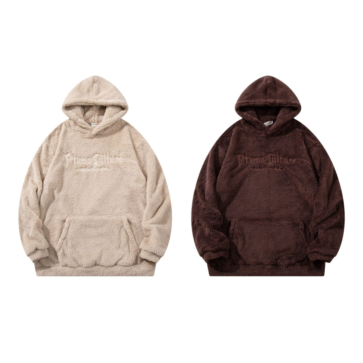 Arctic fleece hooded sweatshirt for men and women