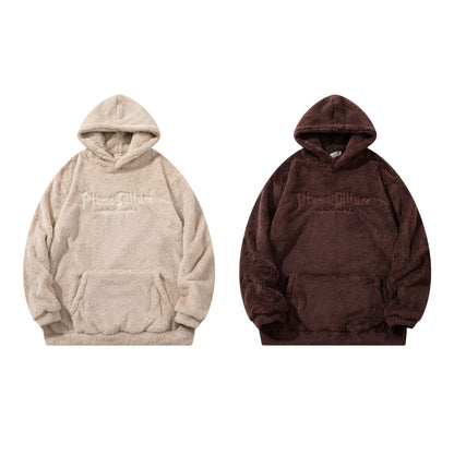 Arctic fleece hooded sweatshirt for men and women