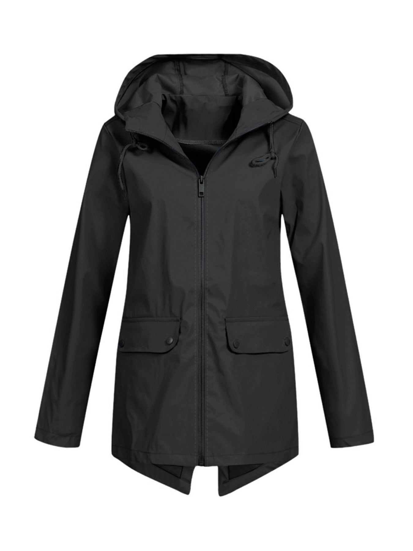 Windproof Jacket Zipper Hooded Outdoor Windproof Jacket Thin Outdoor Jacket for Women