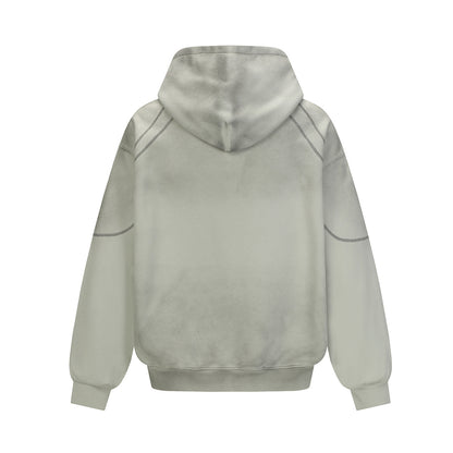 Wash dirty and dyed hoodies with water